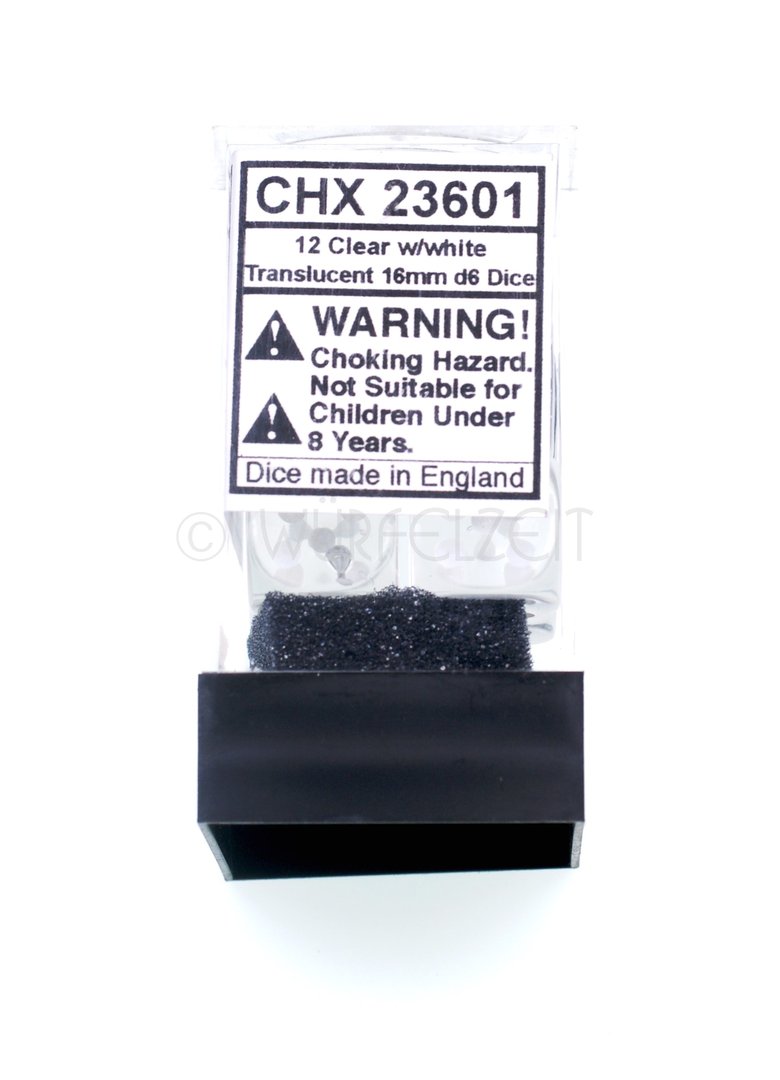 Chessex Leaf Black/Gold W6 12mm Würfel Set CHX27818 